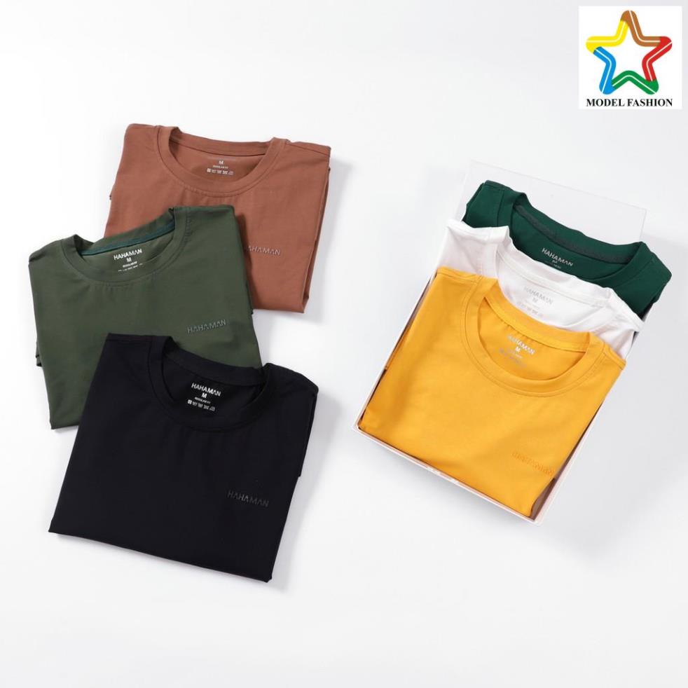 Áo thun nam cổ tròn vải Cotton co giãn,dày dặn cao cấp Model Fasshion CT06003