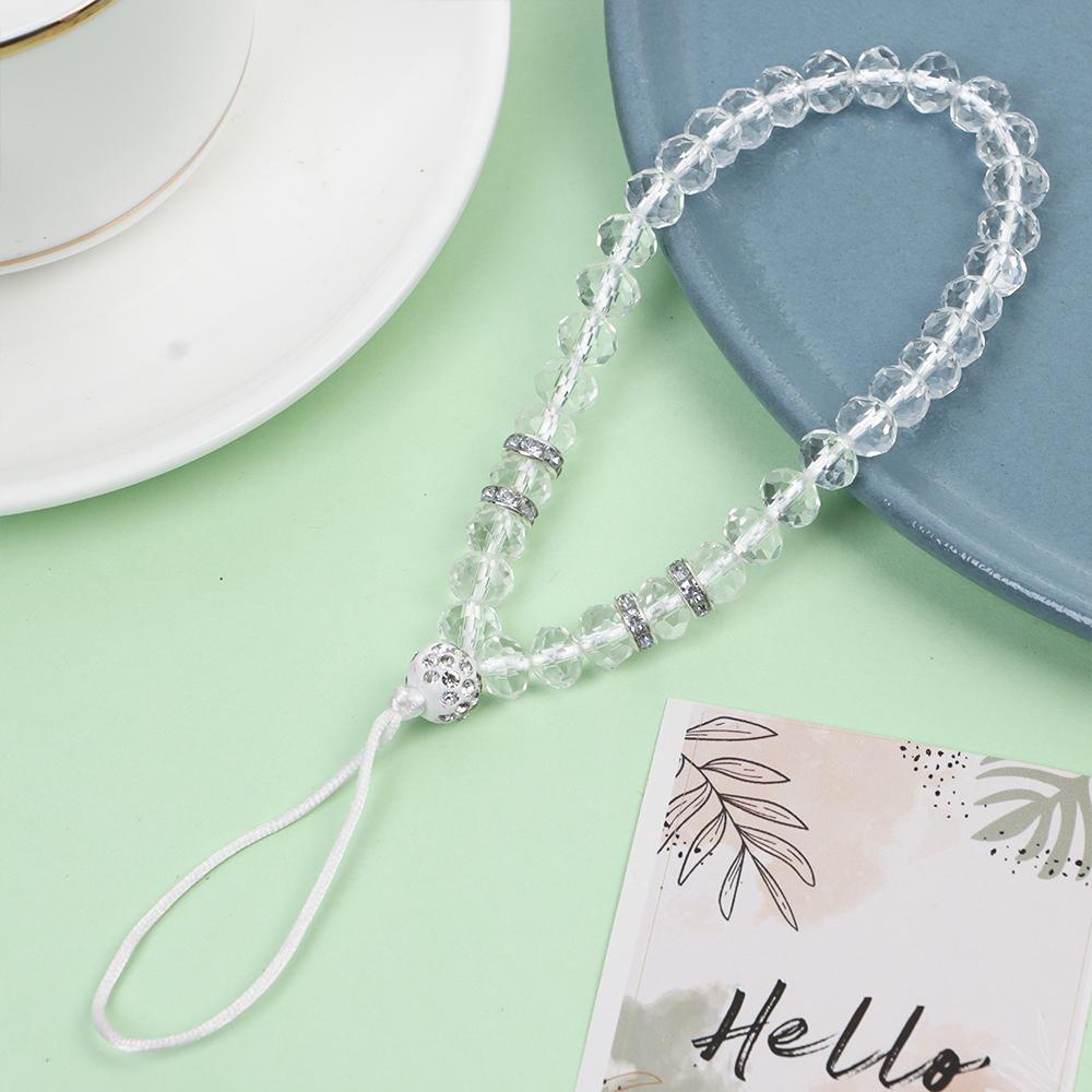 BEBETTERM Dây Đeo Điện Thoại Đính Pha Lê Nhân Tạo Chống Thất Lạc Tiện Dụng