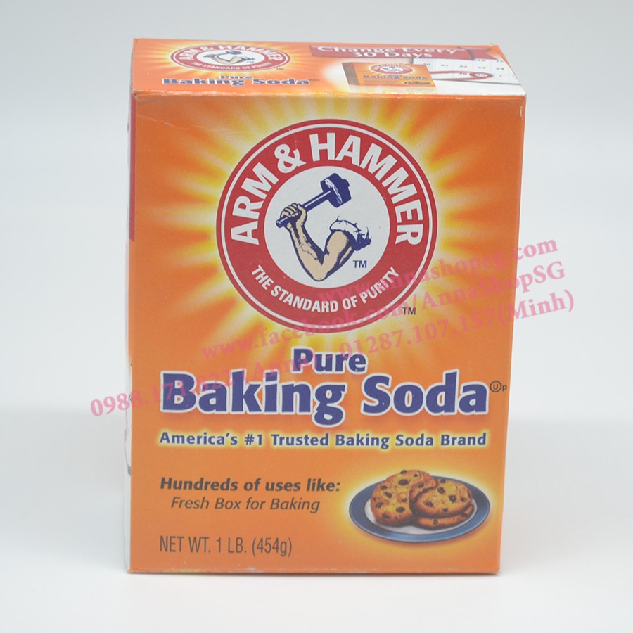 Baking soda Arm &amp; Hammer 454g