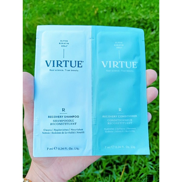 Cặp gội xả Virtue 7ml/ gói