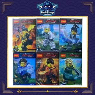 Set 06 ninjago kendo ver 2.0 - 06 hộp mini kèm vũ khí và phụ kiện