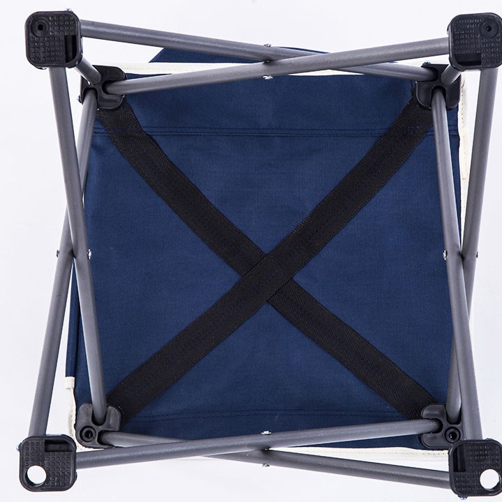 Ghế câu cá chất liệu vải dù khung inox cao cấp có ngăn chứa đồ gọn nhẹ dễ di chuyển DN201901