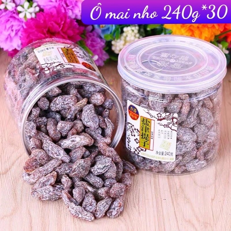 Ô mai nho xí muội Sweet House Đài Loan 50k/ 1 lọ 240gr