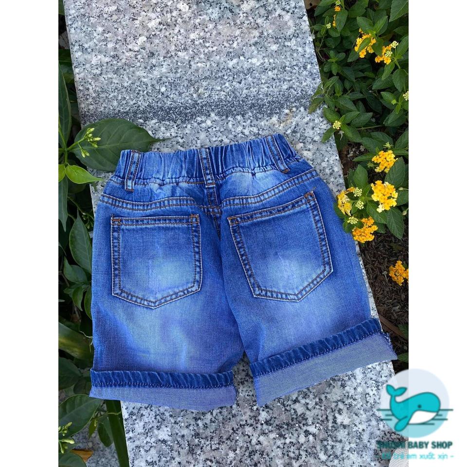 [FreeShip] [Ảnh thật] Set Quần Jeans Áo Thun Bé Trai Mềm Mại Thoải Mai Sang Xịn