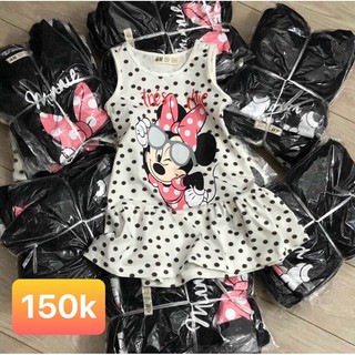 Váy HM sát nách in hình Minnie