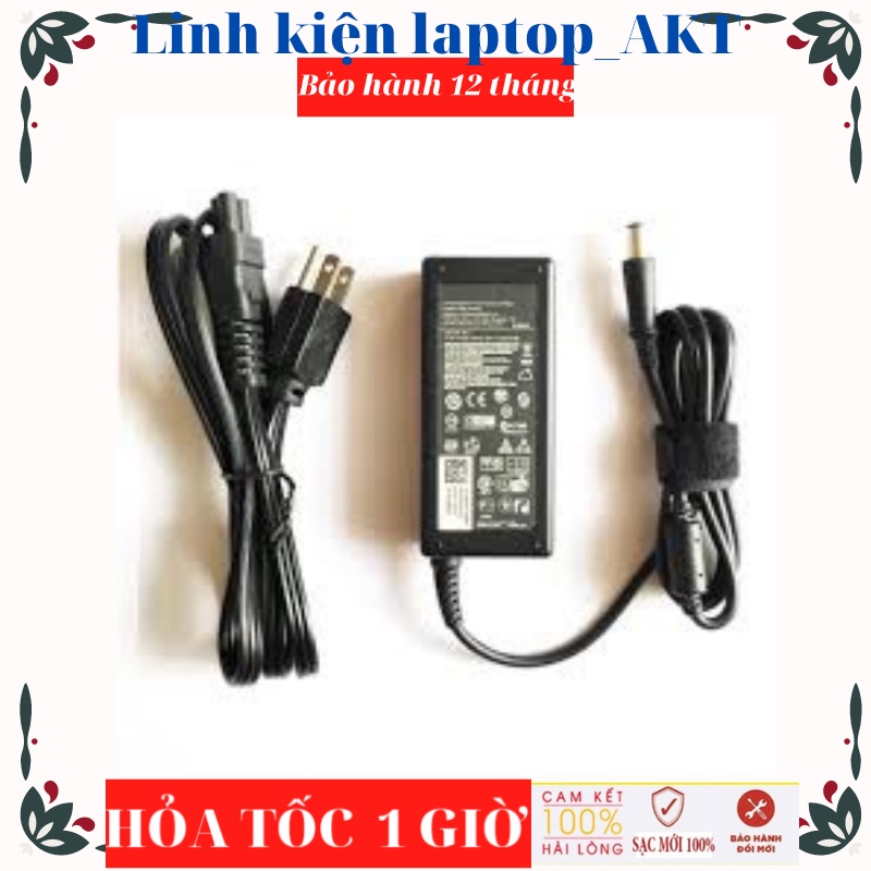 Sạc Dell 19.5V-3.34A-65W-ZIN chân kim to Latitude 5400 E5470,INSPIRON 5548 15 5548 15 5000 VOSTRO 1014 1088 1310 1540