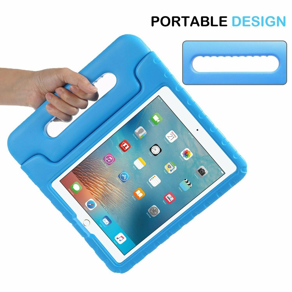 Ốp máy tính bảng kiểu dáng chống sốc có quai cầm tiện lợi dành cho iPad Air 1/iPad Air 2