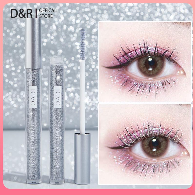 (Hàng Mới Về) Mascara Chống Thấm Nước Và Mồ Hôi Màu Sắc Sáng Bóng Lấp Lánh