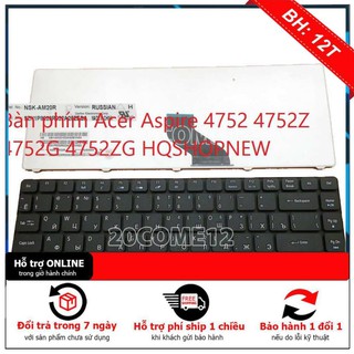 [BH 12TH] ⚡️Bàn phím Acer Aspire 4752 4752Z 4752G 4752ZG