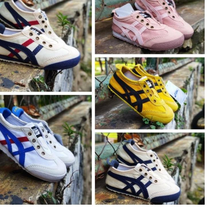 ◊ Giày Trẻ Em Onitsuka Asics Tiger Slip on (Không Kèm Dây) Back1