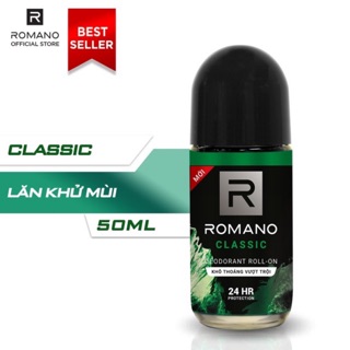 Lăn khử mùi ROMANO for men 50ml