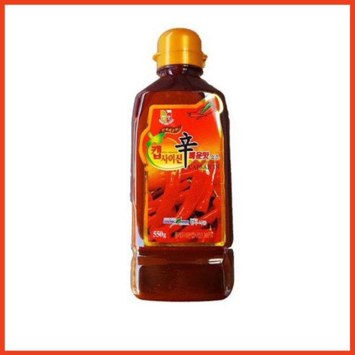 Tinh Dầu Ớt 7 Cấp Độ Cay Capsaicin 550g