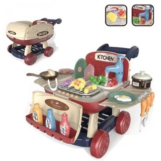 Đồ chơi Xe đẩy thức ăn mini