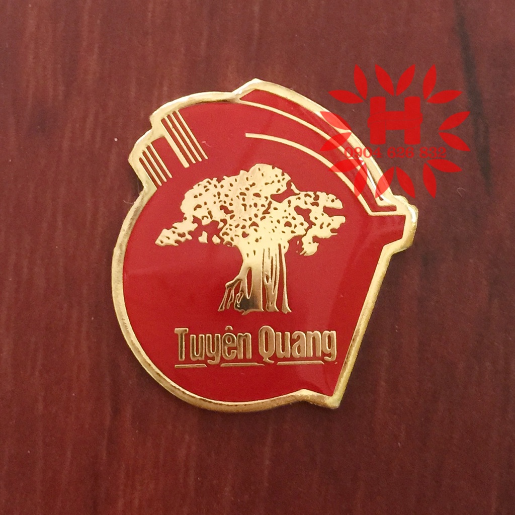 Logo cài áo được sản xuất theo yêu cầu