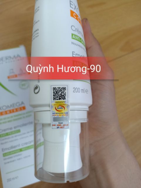 Kem dưỡng da mặt và toàn thân ADERMA EXOMEGA mẫu mới 200ml