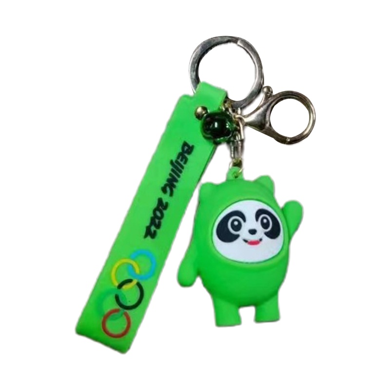 Móc Khóa Mềm Hình Gấu Trúc Năm 2022 Bằng Nhựa Resin Dễ Thương