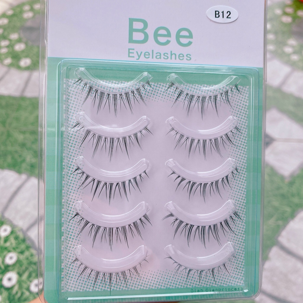 Mi gân trong Bee B12 siêu đẹp kết sợi đều, lông mi gân trong sêu hot