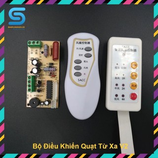 Bộ Điều Khiển Quạt Từ Xa QTX-5H2 V2 Bo Quạt Mạch Quạt