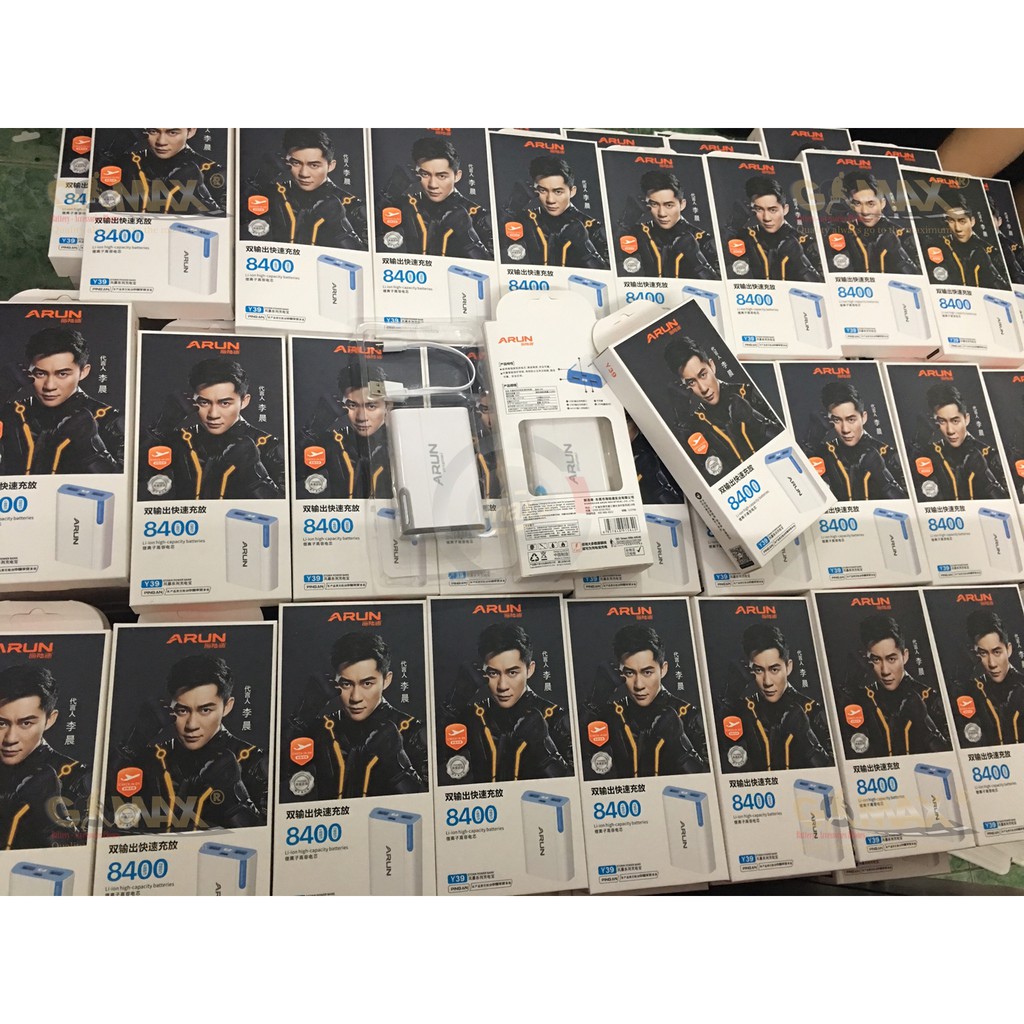 Pin Sạc Dự Phòng Arun Y38 / Y39 / Y40 / Y305