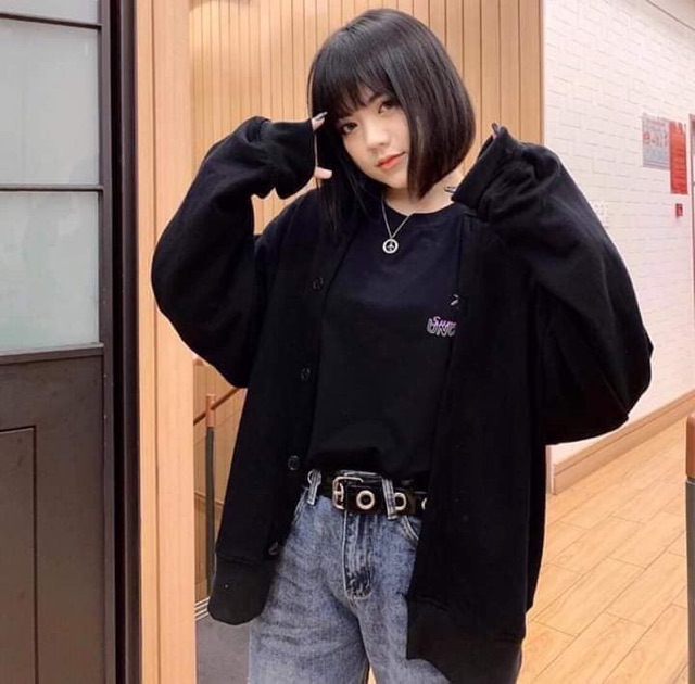 ÁO KHOÁC CARDIGAN TRƠN / CARDIGAN BASIC ( KÈM VIDEO + HÌNH THẬT )