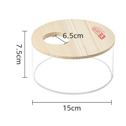 khay tròn và ngũ giác đa năng cho hamster