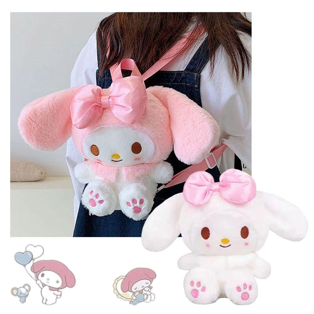 Ba Lô Bông Hình Hoạt Hình Anime Mymelody Màu Hồng Cho Bé Gái