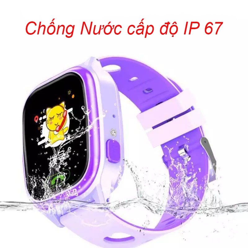 Đồng hồ thông minh trẻ em ANNCOE A85S Pro nghe gọi nhăn tin định vị từ xa chống nước IP67 dành cho trẻ em từ 4-12 tuổi