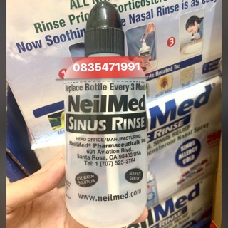 Sỉ 5 bình rửa mũi neilmed 240ml