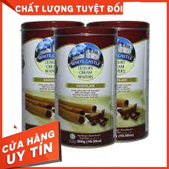 BÁNH QUẾ WHITE CASTLE  lon 300gram- Siêu Rẻ- Ăn Là Ghiền