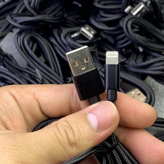 Cáp sạc Iphone bọc dù 1m