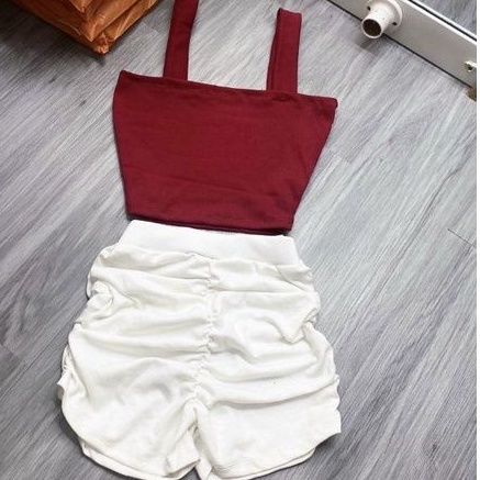Sét áo 2 dây bảng bự & quần giún siêu hot🆕🆕