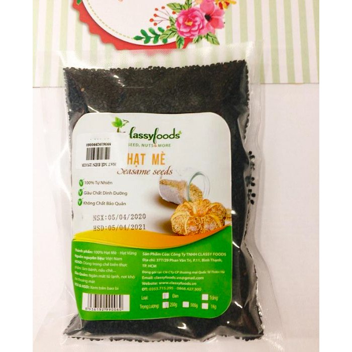 Hạt mè đen Classy Food (250gram)