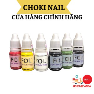 Bột vẽ fol, Bột màu vẽ cọ bản fol