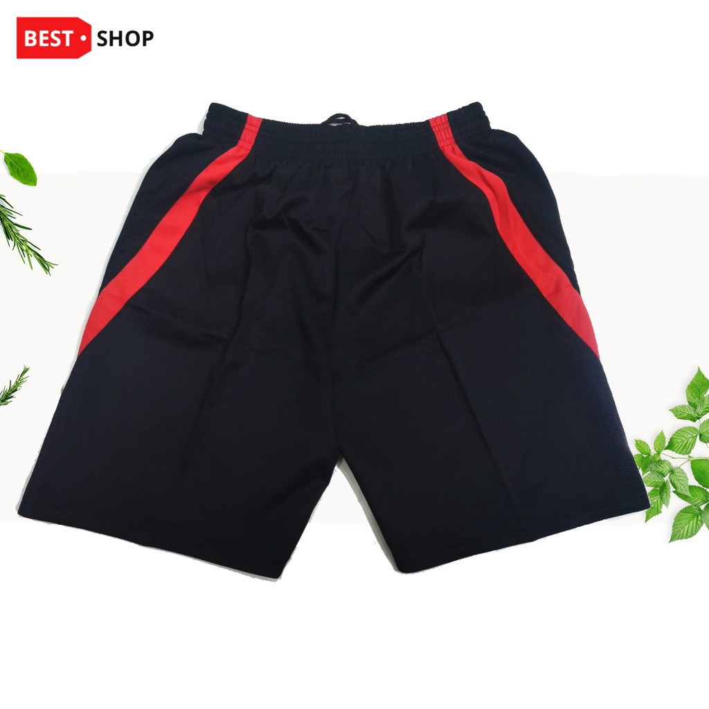 Quần Short Thun Thể Thao - Quần Đùi Nam Đá Banh Tập Gym