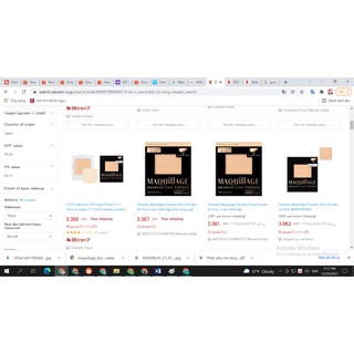 Phấn face powder Maquillage
