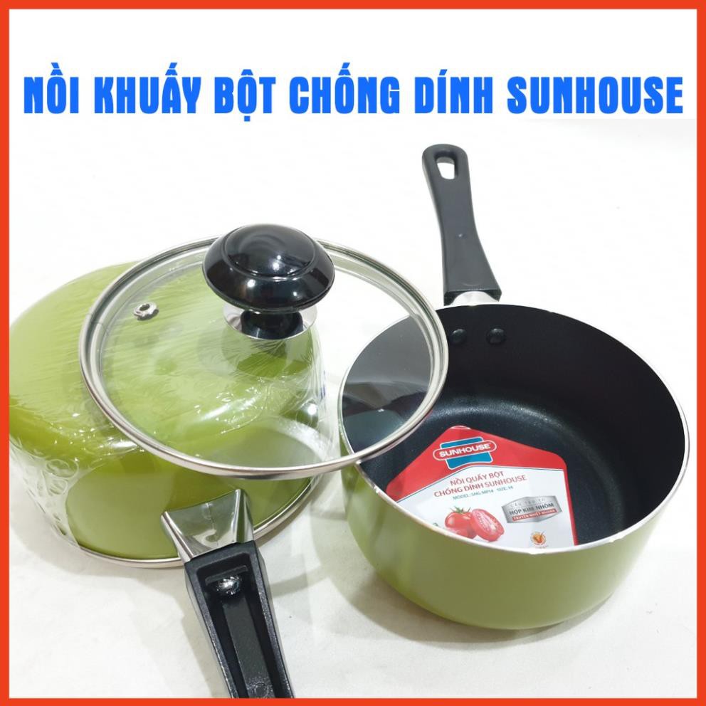 Nồi quấy bột chống dính SUNHOUSE