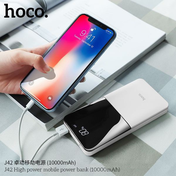 Pin Sạc Dự Phòng Hoco J42 High Power Chính Hãng 10000mAh 37Wh Màn Hình Led Thông Minh – Bảo Hành 12 Tháng | BigBuy360 - bigbuy360.vn