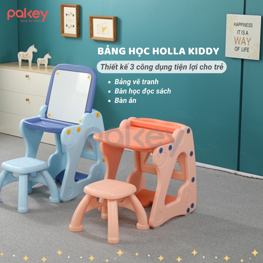 [Tặng kèm bút] Bảng học cho bé 3in1, làm bảng học, bàn học và bàn vui chơi cho bé cao cấp