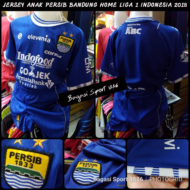 Bộ Đồ Thể Thao Dành Cho Trẻ Em Tại Nhà 1 Indonesian Gojek 2018 Local