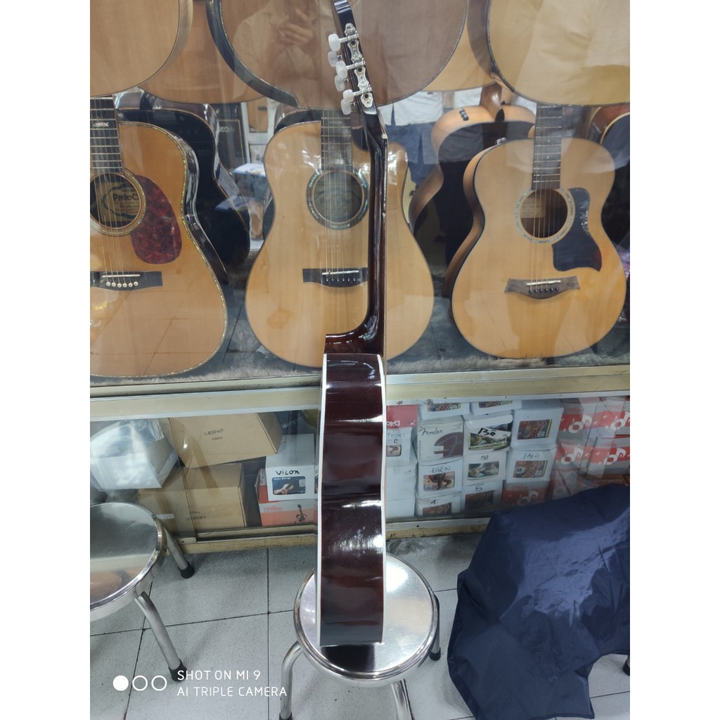 [NOWSHIP] Đàn guitar acoustic Mahogany STD690-M18 Tặng phím gãy Alice chính hãng có giao nhanh 2h