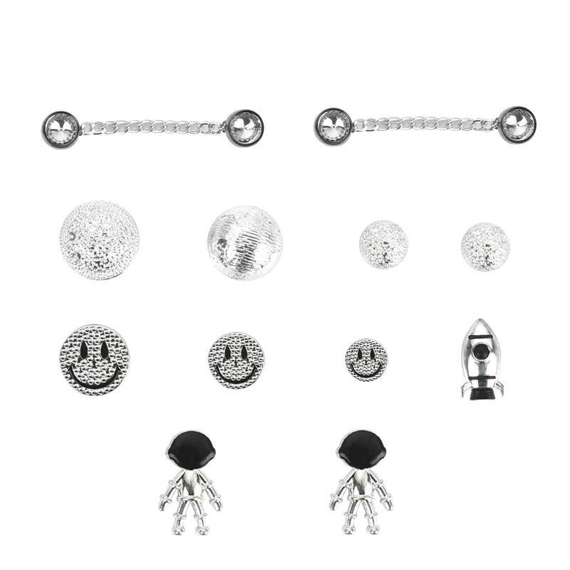 crocs sticker Nút trang trí giày lỗ DIY tiện lợishoes sticker Accessories Stickers Sandals Shoe Decoration