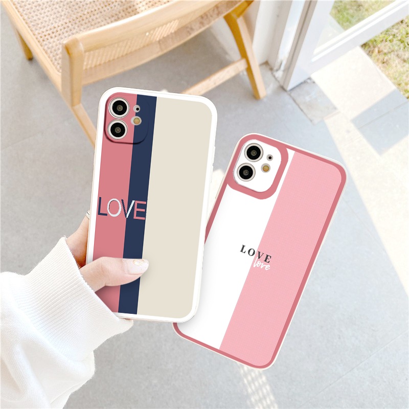 Ốp lưng iphone Love cạnh vuông lỗ camera ốp iphone 6/6splus/7/7plus/8/8plus/x/xr/xs/11/12/13/pro/max/plus/promax tr1180