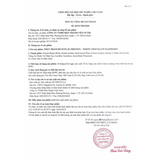 Sữa tăng cơ Rule 1 Protein 5lbs (2.2kg)