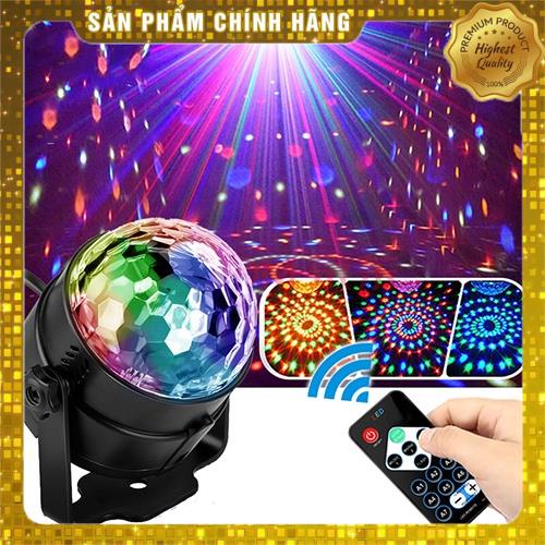 Đèn LED Xoay 7 Màu. Có Điều Khiển