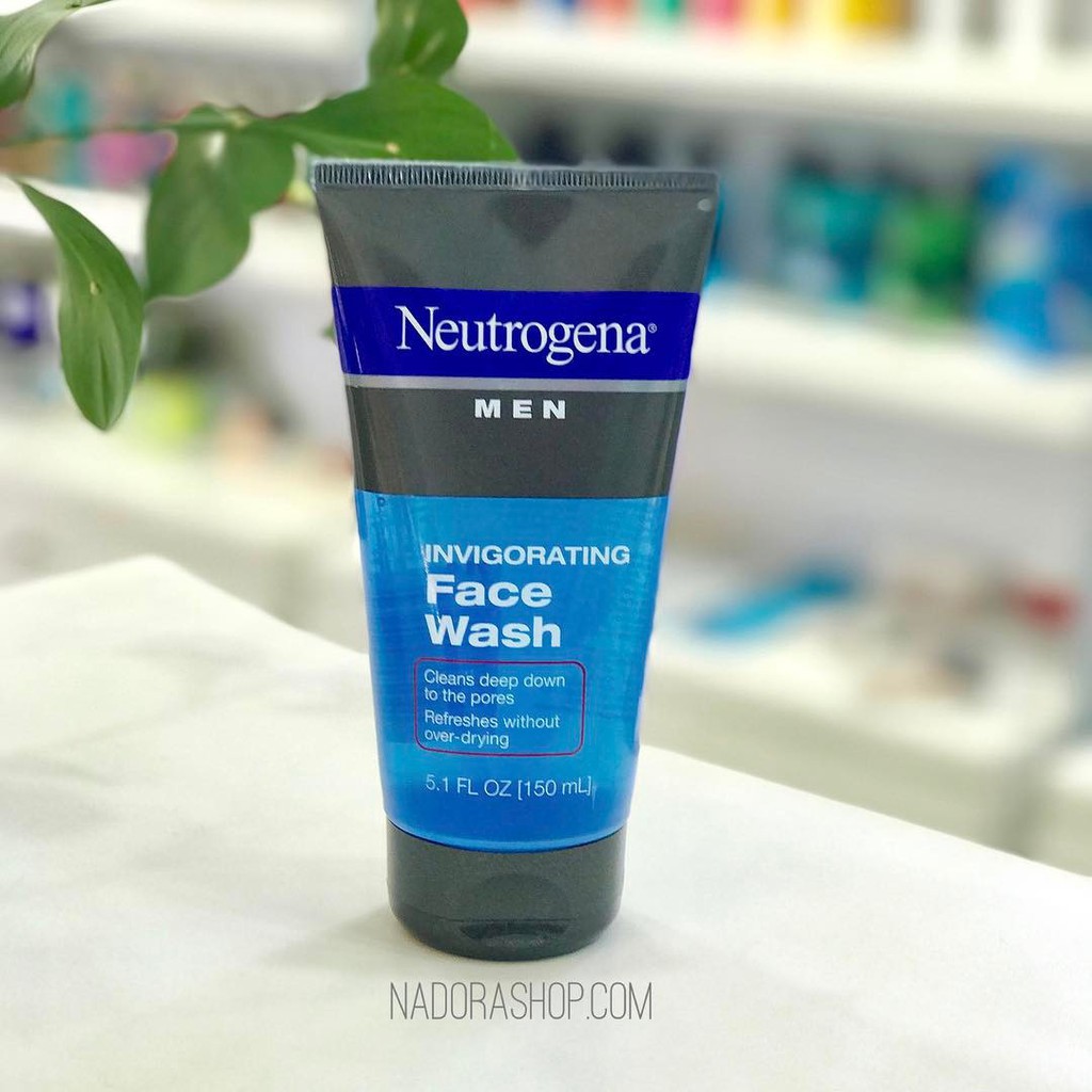 Sữa Rữa Mặt Cho Nam Neutrogena Men Invigorating Face Wash (150ml)