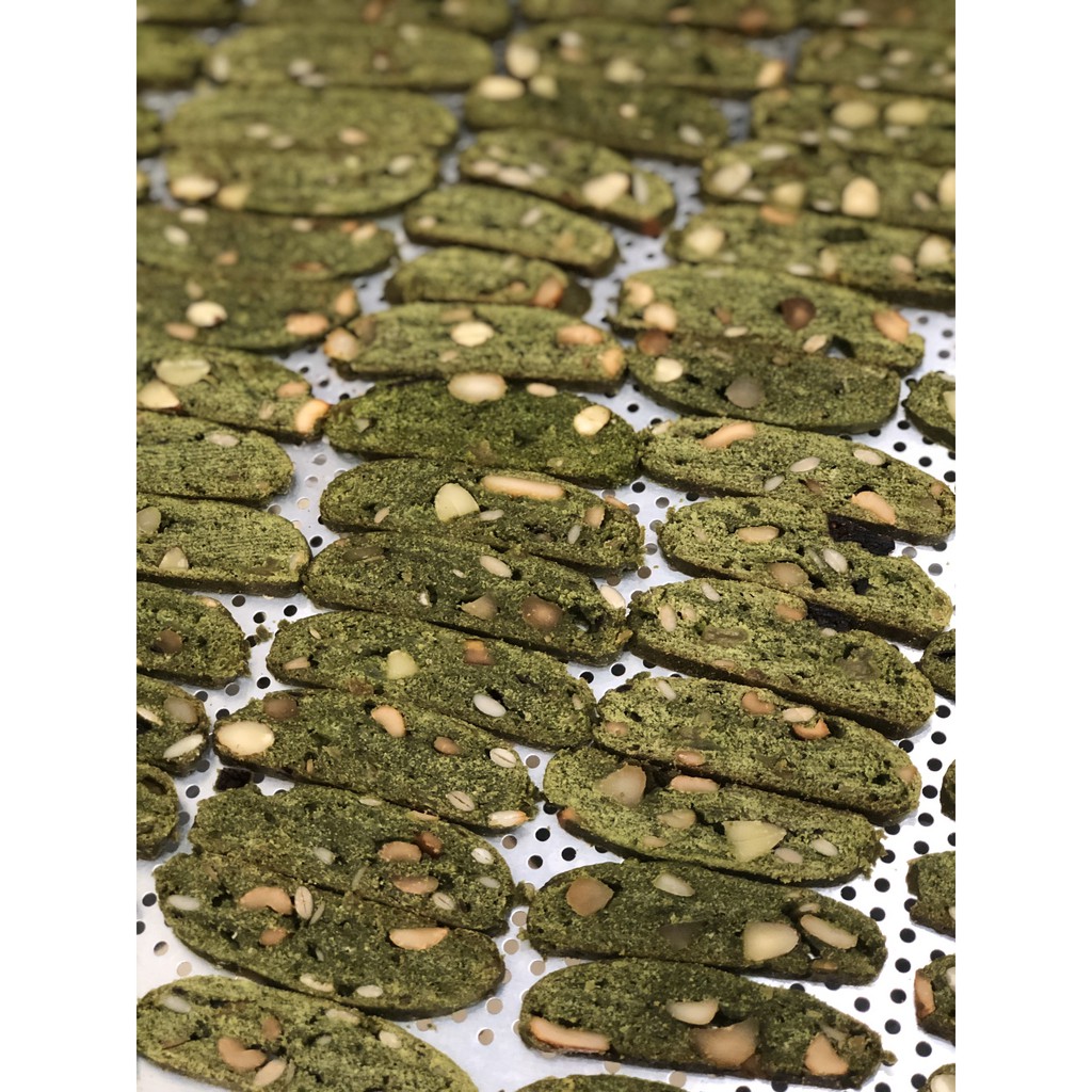 Bánh Biscotti ăn kiêng Mix 5 vị, giảm cân nguyên cám 100%, Không Đường - Túi 500 Gr | BigBuy360 - bigbuy360.vn