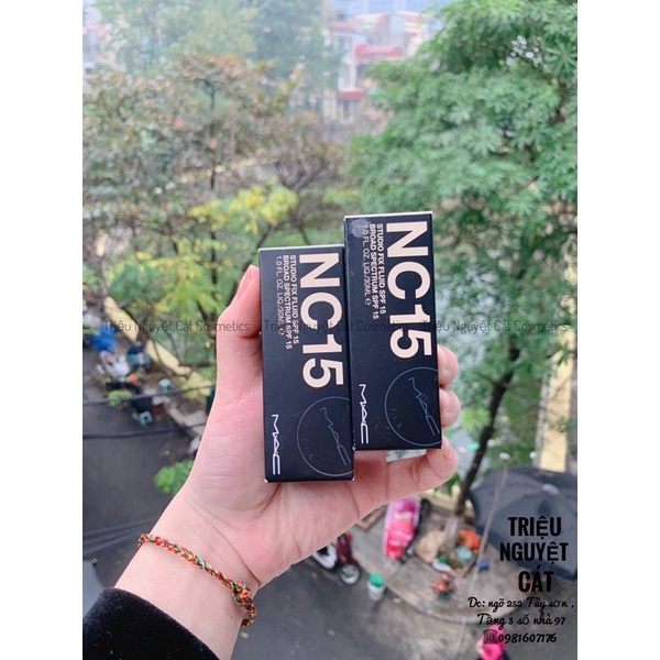 Kem nền MAC studio fix Fluid FoundTion SFT 15