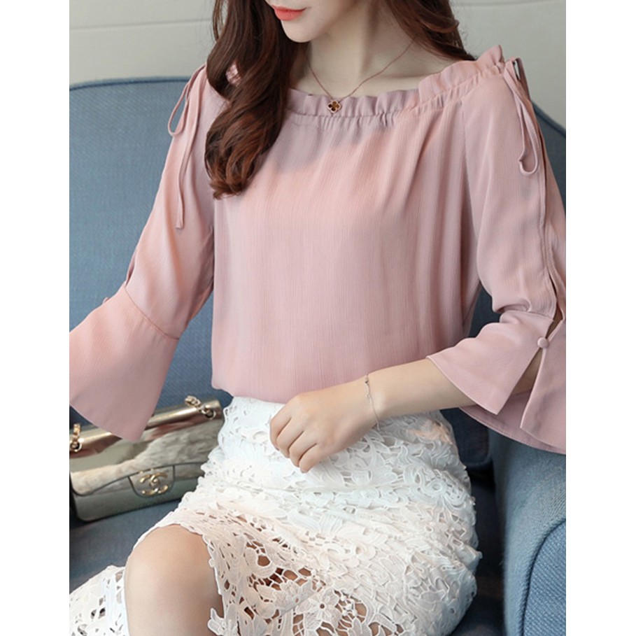 áo kiểu xẻ tay thời trang