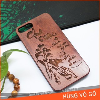 Ốp gỗ iphone 8 plus - Mẫu ốp lưng ip8 plus