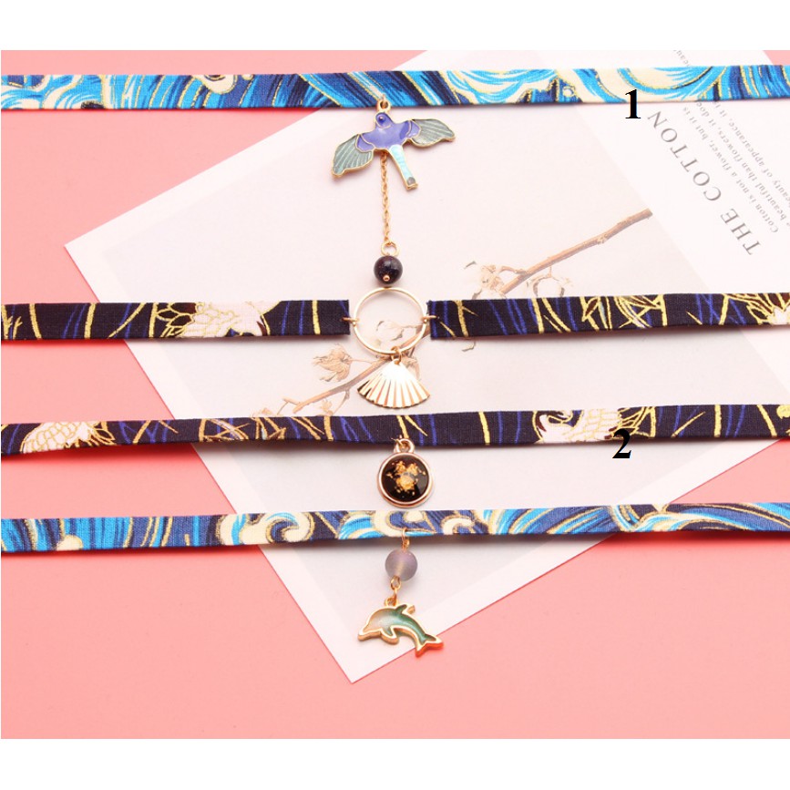 Choker cổ phong - Choker vải mẫu 2